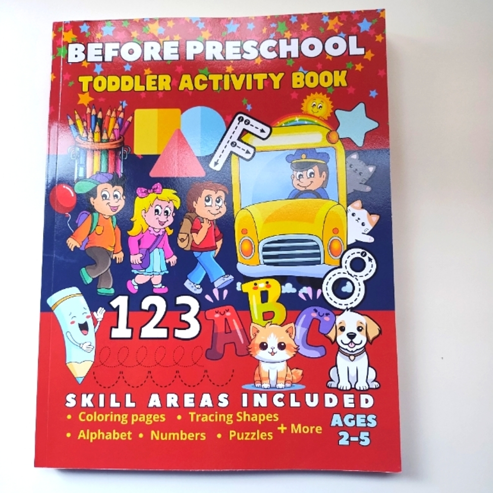 Kids Educational Book For Preschoolers.